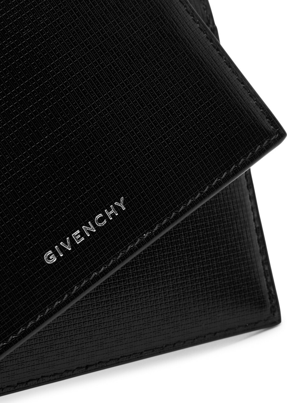 【関税&送料込】Givenchy Black Leather Wallet 4G wallet in Box leather in - black | Givenchy US