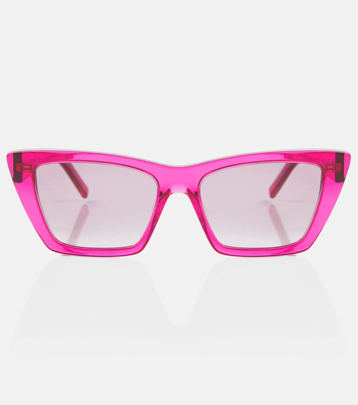 サングラス SAINT LAURENT Woman Sunglasses Fuchsia SL276MICA 061 Saint Laurent SL 276 Mica 061 Sunglasses - Pretavoir