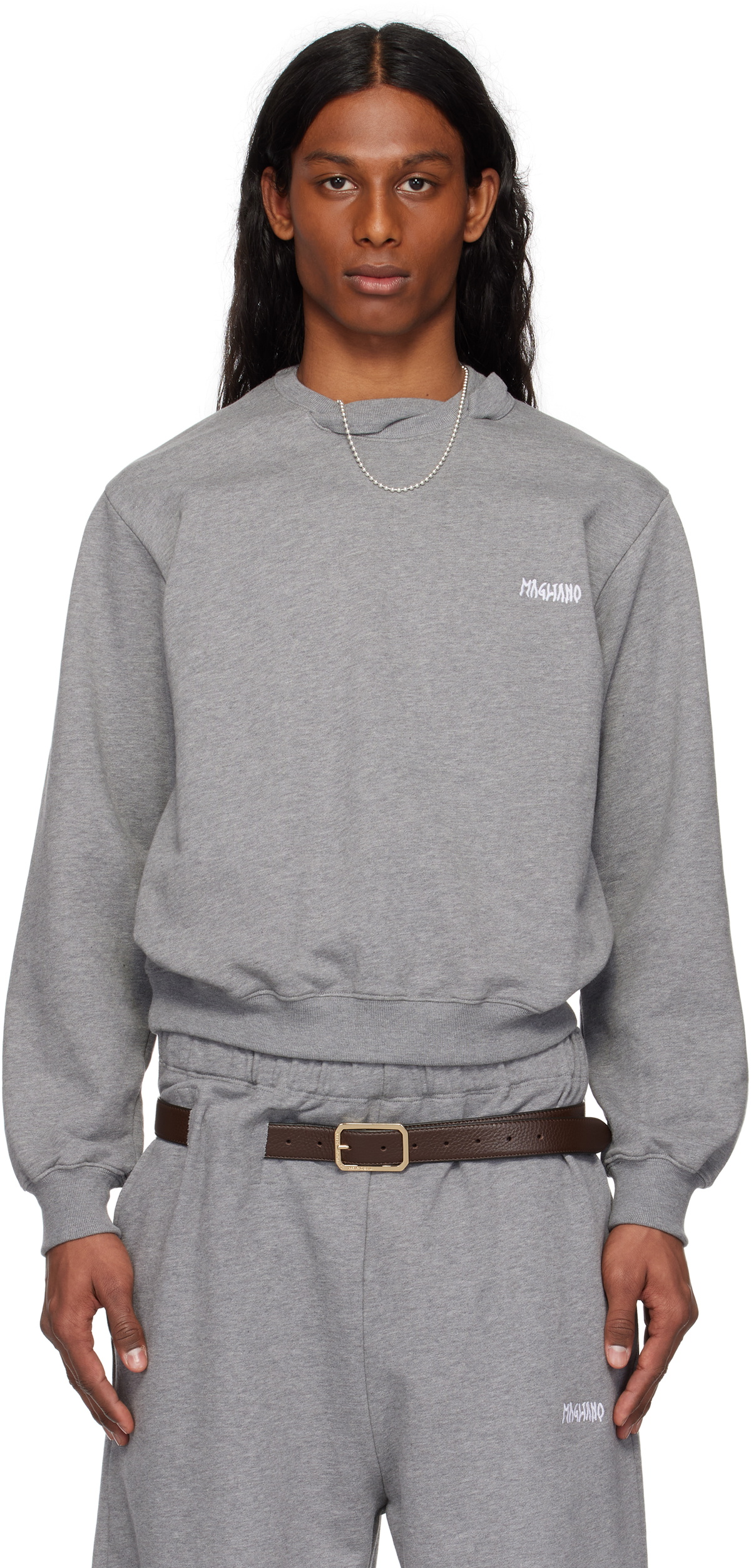 Magliano Gray Gym Sweatshirt