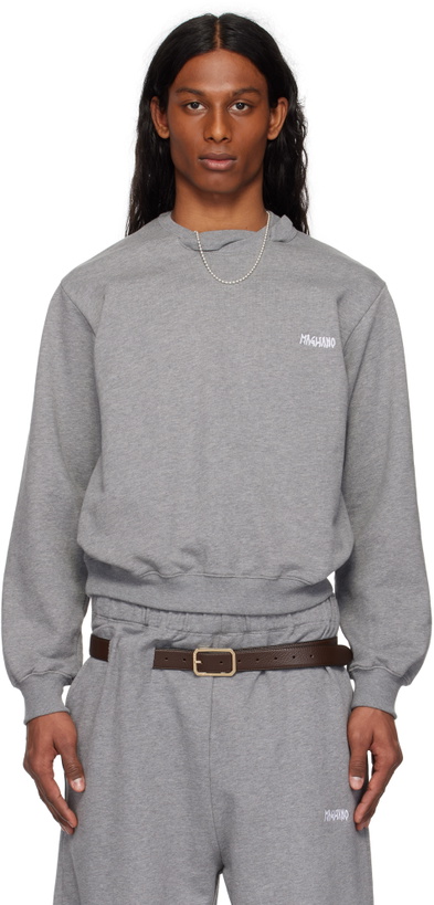 Photo: Magliano Gray Gym Sweatshirt