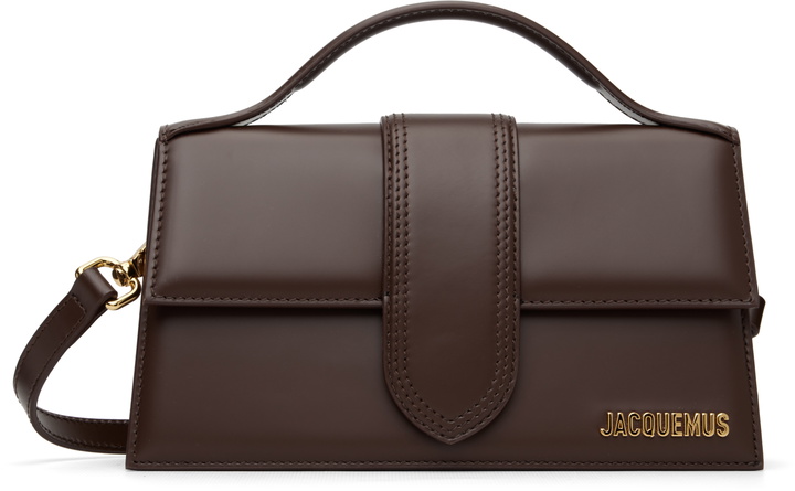 Photo: JACQUEMUS Brown Les Classiques 'The large Bambino' Bag