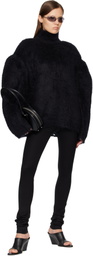 Acne Studios Black Wool Leggings
