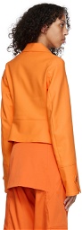 Kiko Kostadinov Orange Apollo Jacket