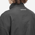 MKI Men's Crinkle Nyon Track Jacket in Black