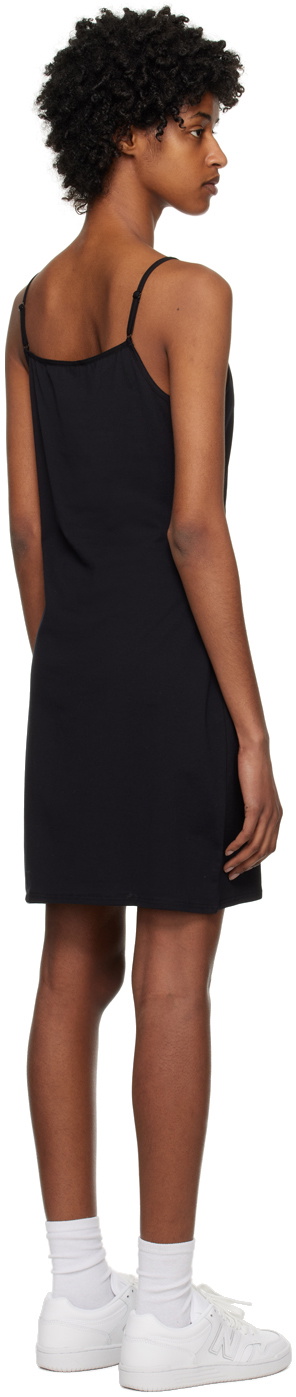 Sunspel Black Soft Minidress