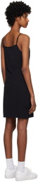 Sunspel Black Soft Minidress