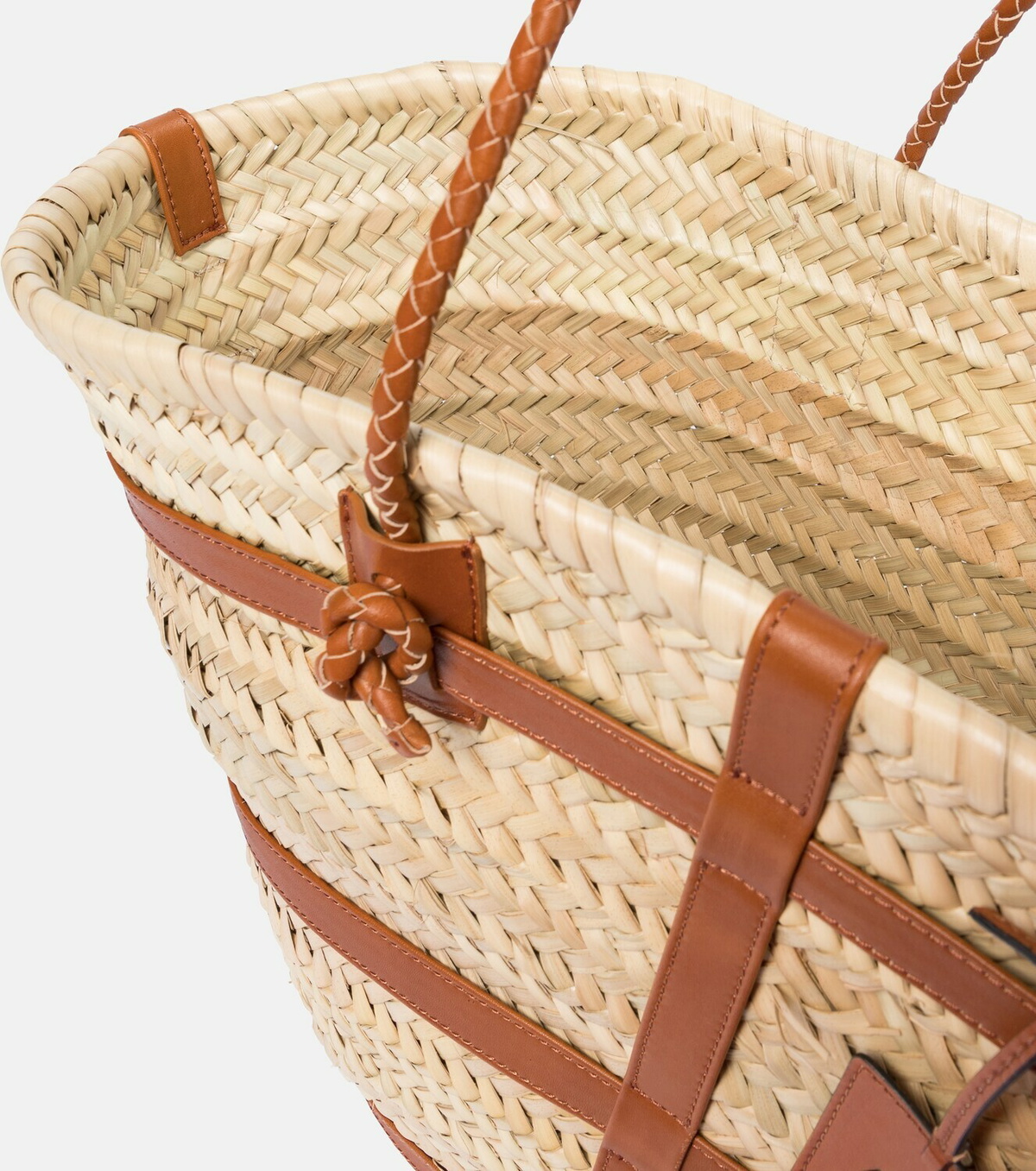 Altuzarra - Watermill Large raffia basket bag