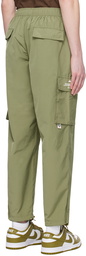 AAPE by A Bathing Ape Khaki Drawstring Cargo Pants