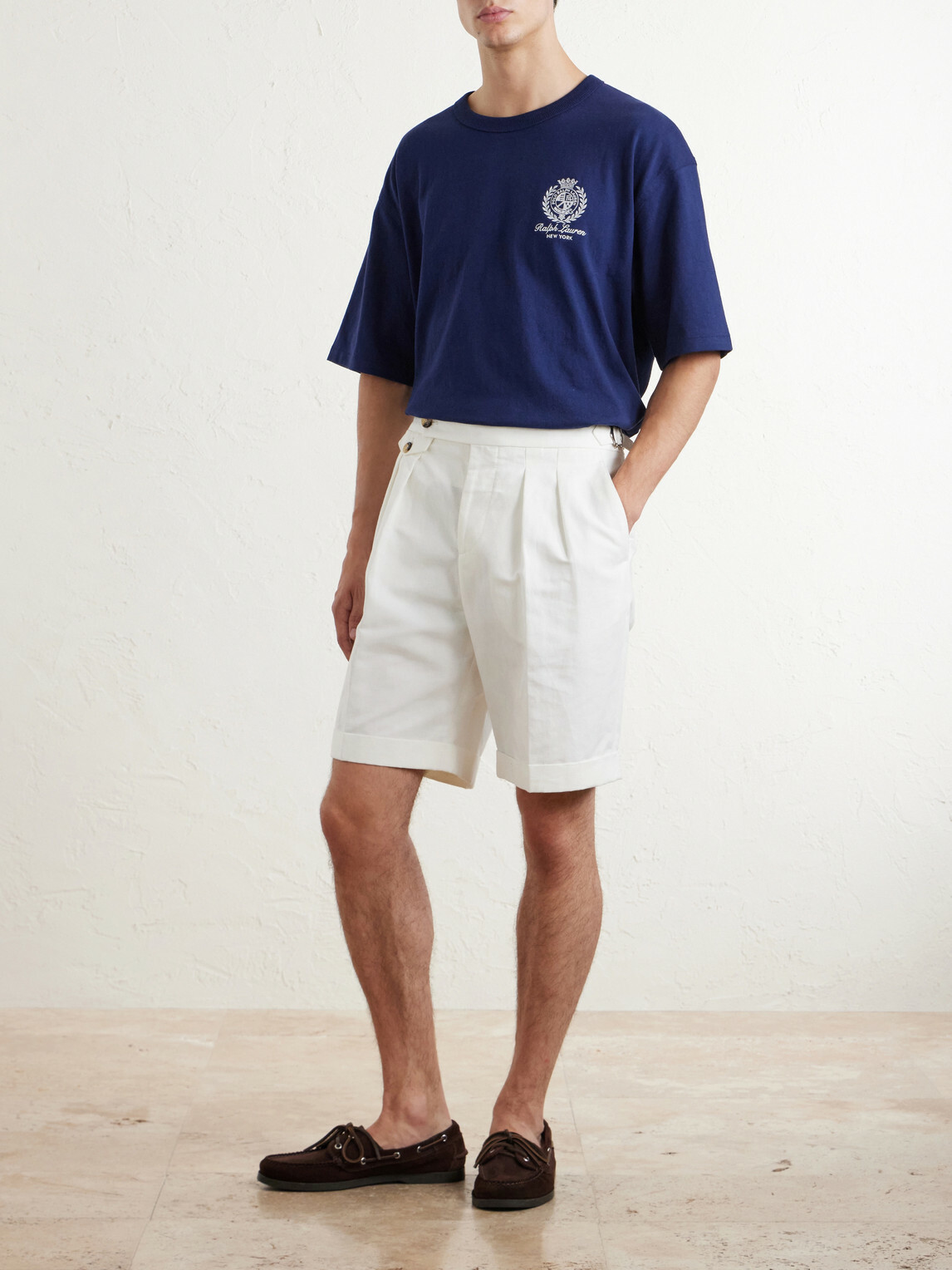 Polo Ralph Lauren - Logo-Embroidered Cotton-Jersey T-Shirt - Blue