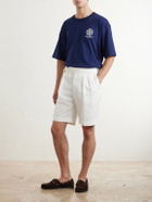 Polo Ralph Lauren - Logo-Embroidered Cotton-Jersey T-Shirt - Blue