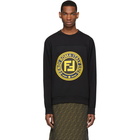 Fendi Black Logo Sweatshirt