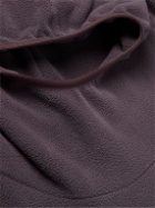 POST ARCHIVE FACTION - 4.0 Center Convertible Fleece Zip-Up Hoodie - Purple