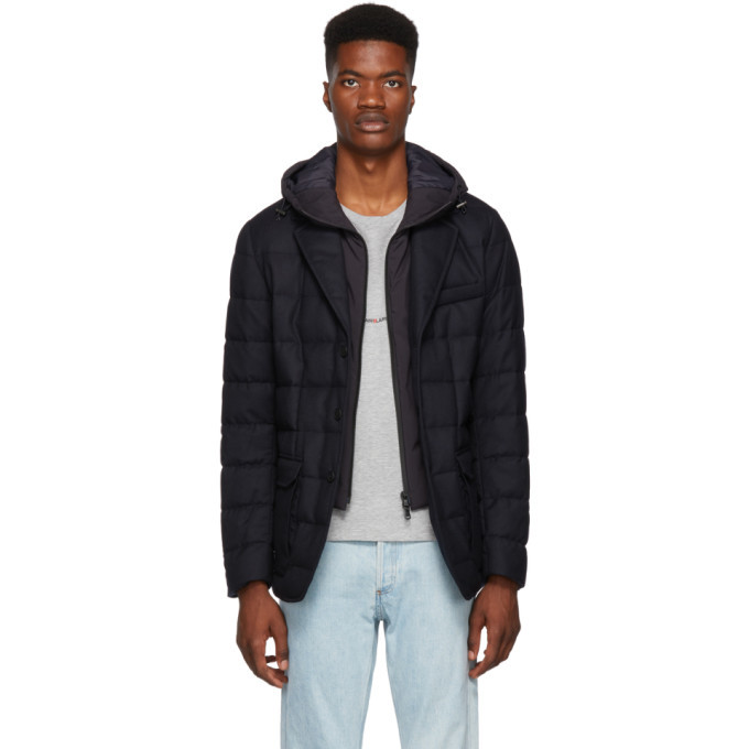 Moncler Navy Vernoux Jacket Moncler