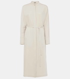 Joseph Dada belted cady midi dress