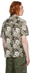 Andersson Bell Khaki Flower Shirt