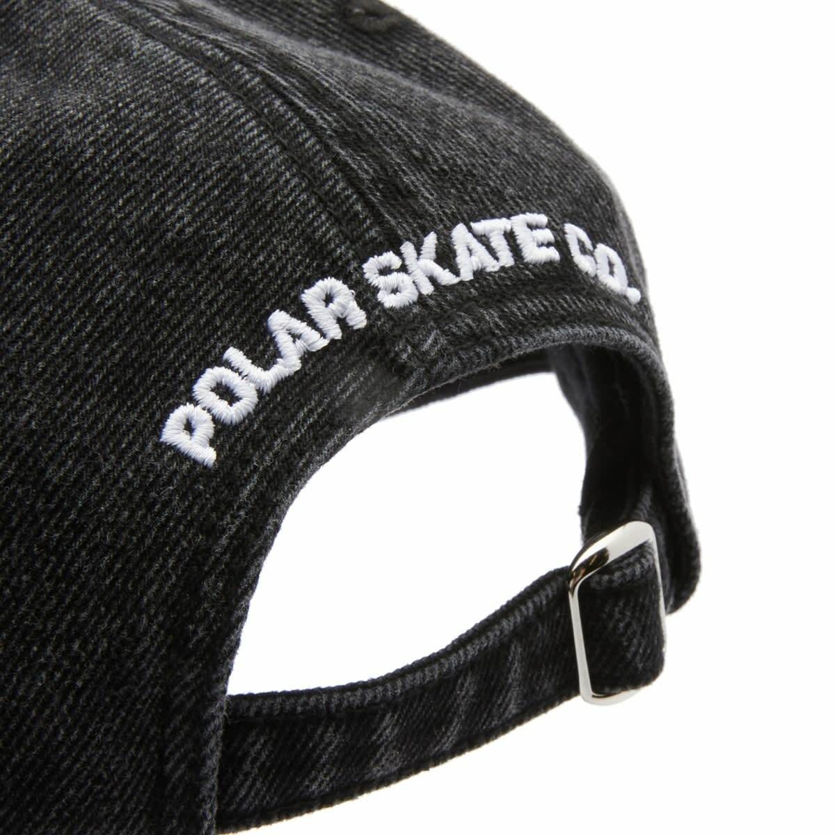 Polar Skate Co. Men's Denim Cap in Black Polar Skate Co.