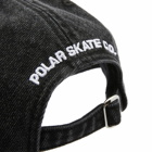 Polar Skate Co. Men's Denim Cap in Black
