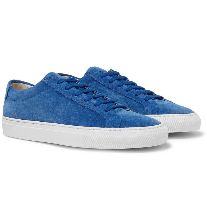 Photo: Common Projects - Original Achilles Suede Sneakers - Men - Blue