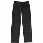 Officine Generale Men's James Corduroy Trouser in Faded Black