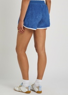 Polo Ralph Lauren Logo-embroidered Terry Shorts Blue