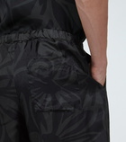 Dries Van Noten - Floral printed shorts