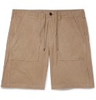 Altea - Cotton-Corduroy Shorts - Men - Beige
