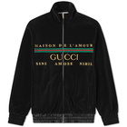 Gucci Chenille Embroidered Track Jacket