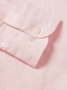 Anderson & Sheppard - Linen Shirt - Pink