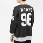 WTAPS Men's Netminder Hockey Top in Black