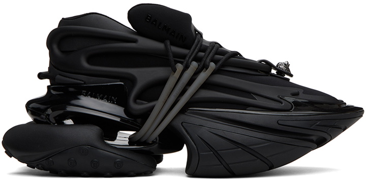 Photo: Balmain Black Unicorn Sneakers