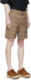 Givenchy Brown Wool Shorts