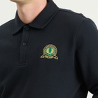 Fred Perry Men's Tennis Badge Collared Sweatshirt in Navy
