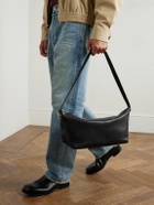 SAINT LAURENT - Full-Grain Leather Messenger Bag