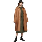 Loewe Tan Nappa Leather Coat
