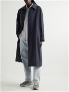 mfpen - Throwing Fits Oversized Shell Trench Coat - Blue