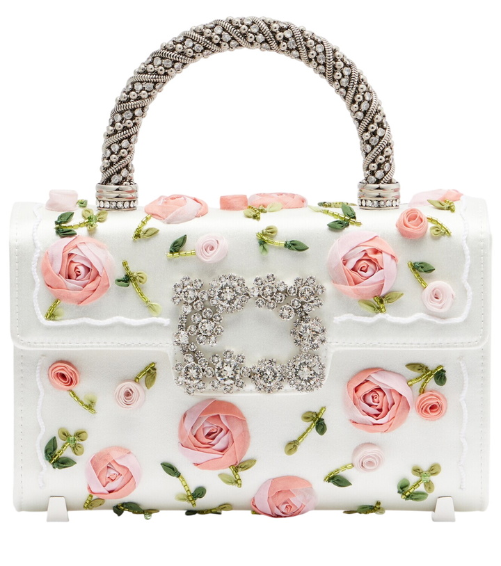 Photo: Roger Vivier Jewel Efflorescence Mini top-handle bag