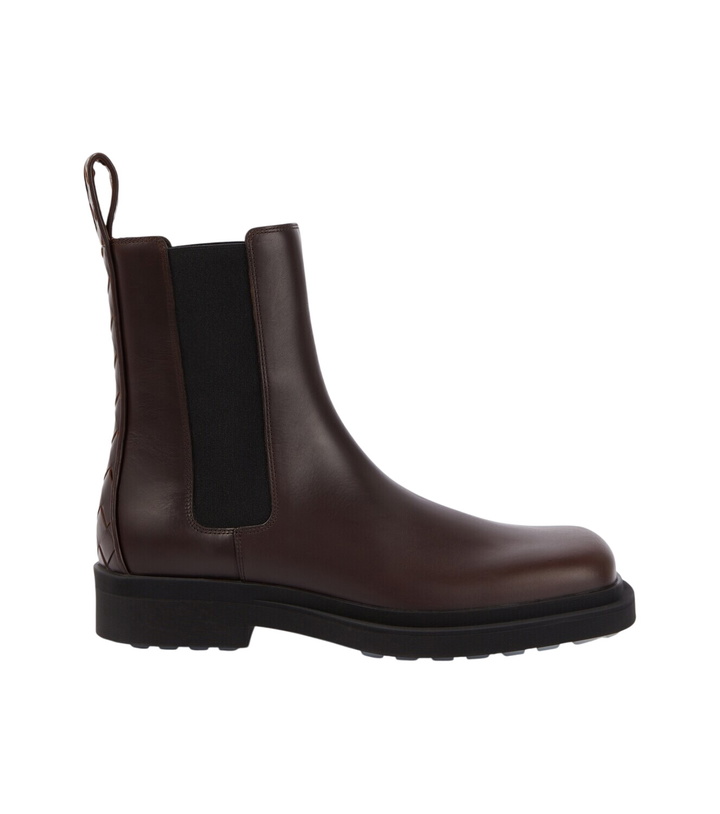Photo: Bottega Veneta Ben leather Chelsea boots
