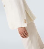 Frescobol Carioca Paulo linen blazer