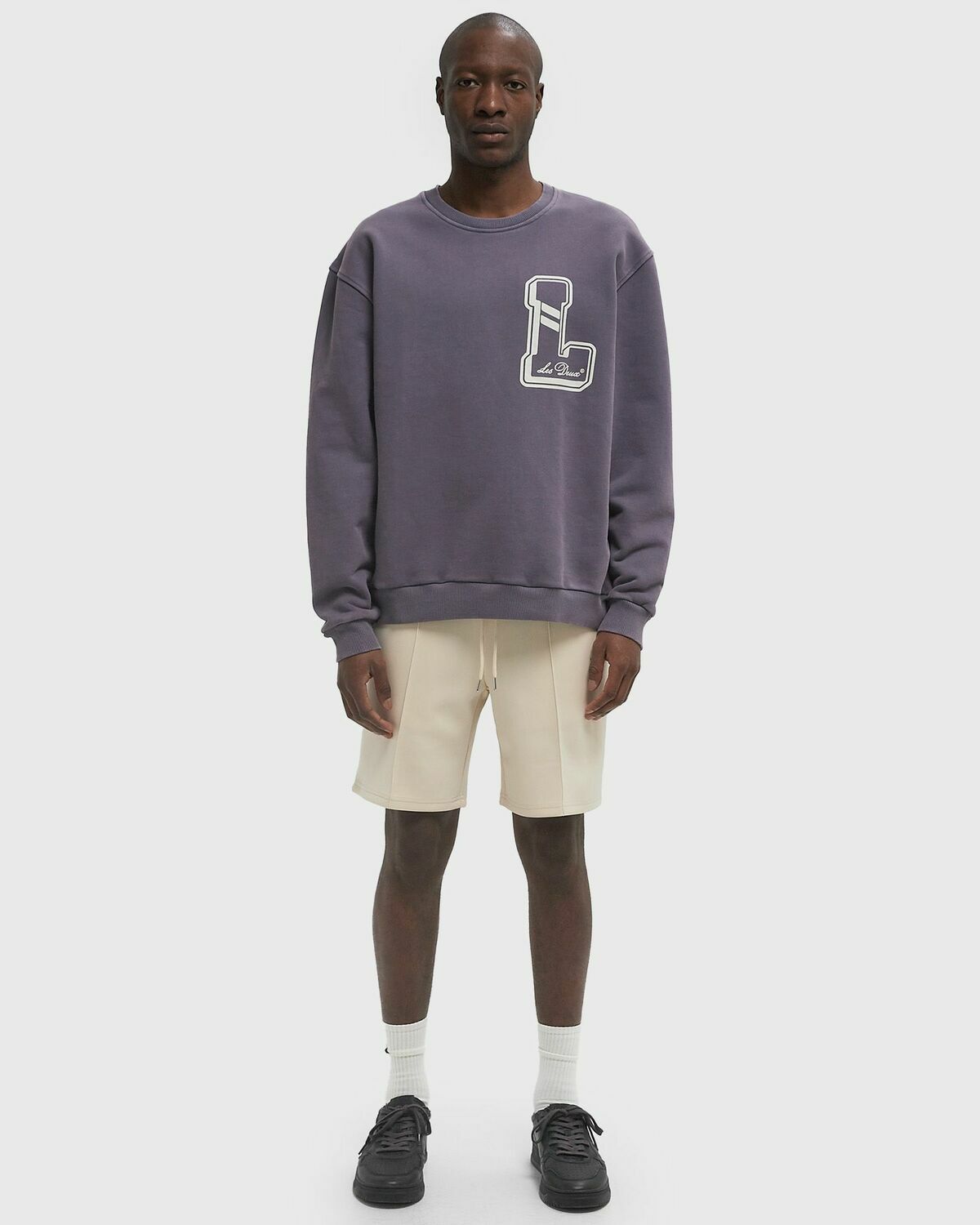 Les Deux Liberté Sweatshirt Purple Men