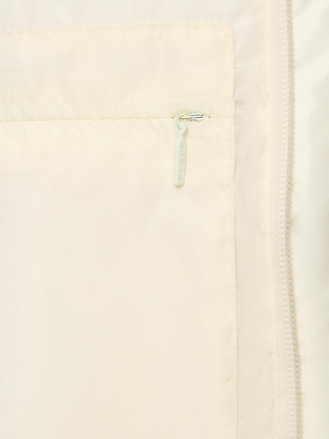 GUCCI - Padded Nylon Down Jacket W/web