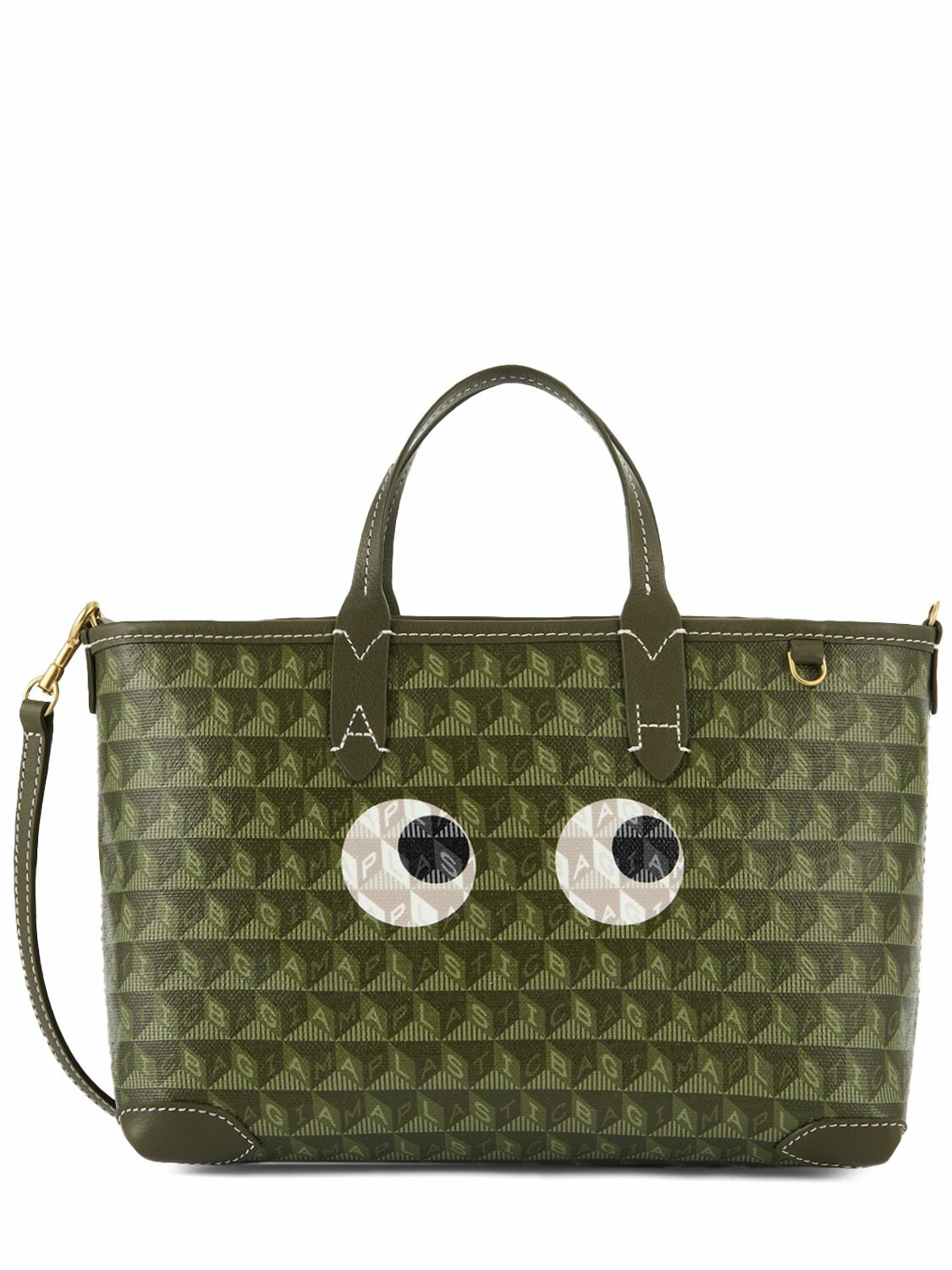 トートバッグ ANYA HINDMARCH BORSA TOTE \"I AM A PLASTIC BAG\" CON ZIP I Am A Plastic Bag Zipped Motif Tote | Anya Hindmarch US