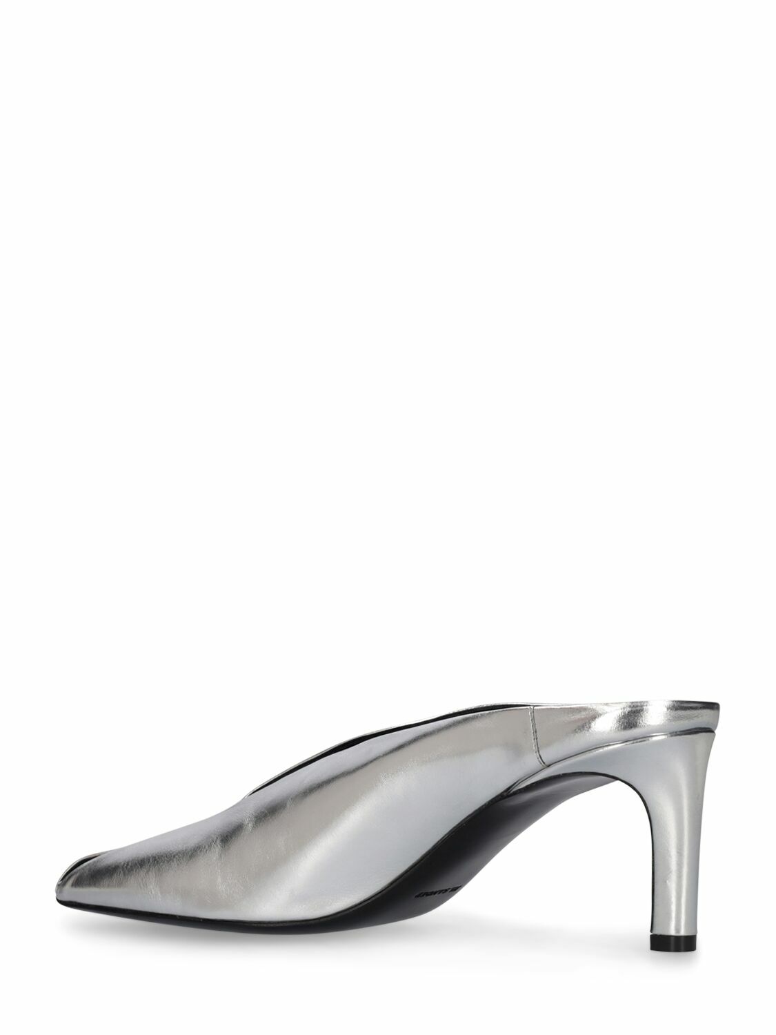 JIL SANDER Bore Fur Pumps Mule shoes black 37