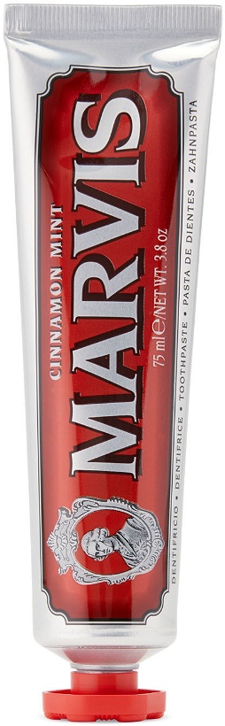 Photo: Marvis Cinnamon Mint Toothpaste, 75 mL