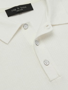 Rag & Bone - Cotton-Blend Polo Shirt - Neutrals