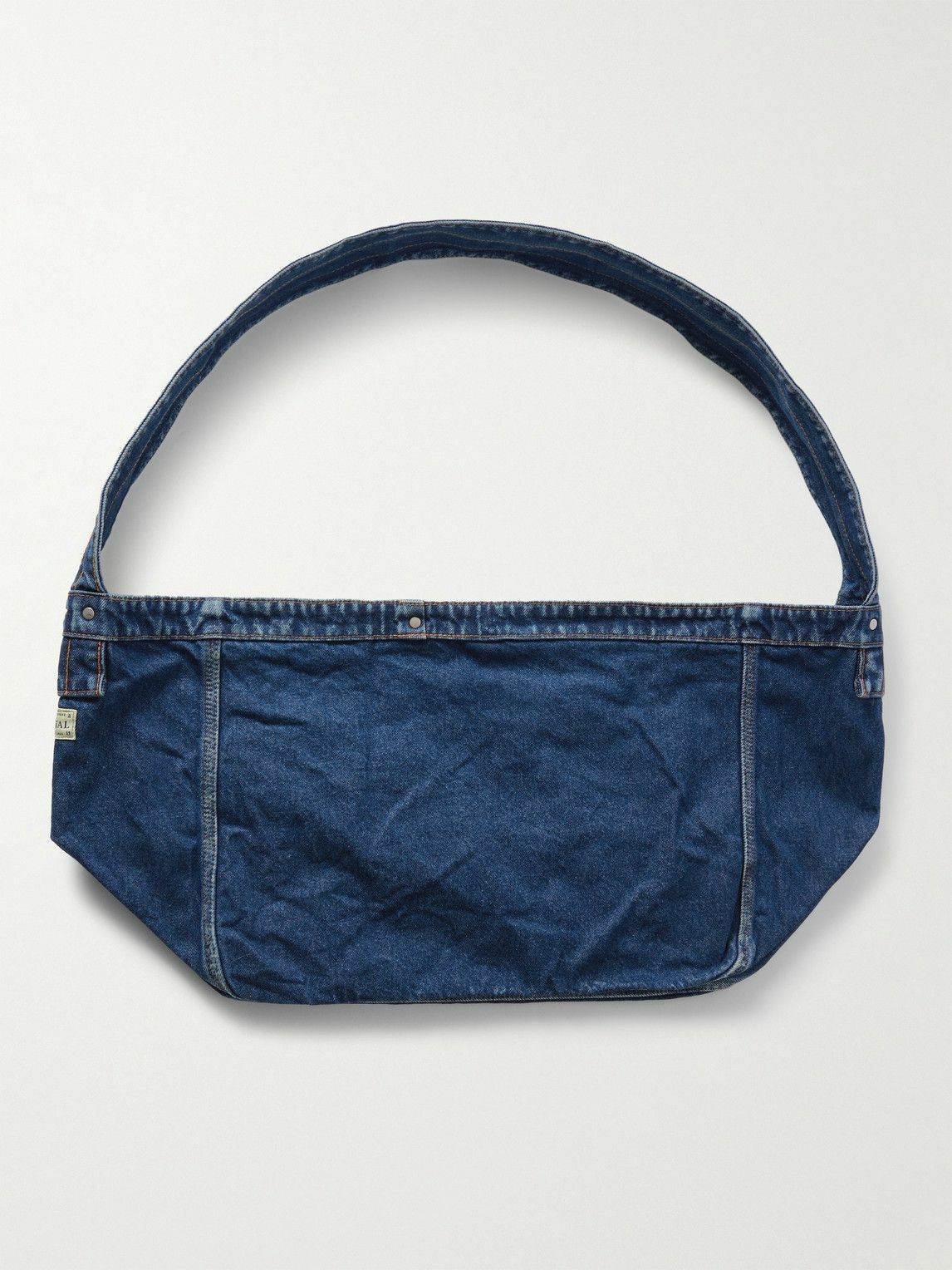 KAPITAL - Guiding Light Printed Denim Messenger Bag