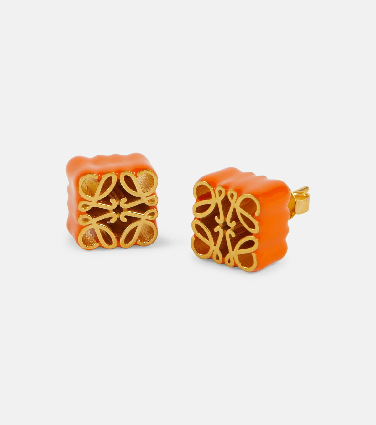 Loewe - Anagram sterling silver earrings Loewe