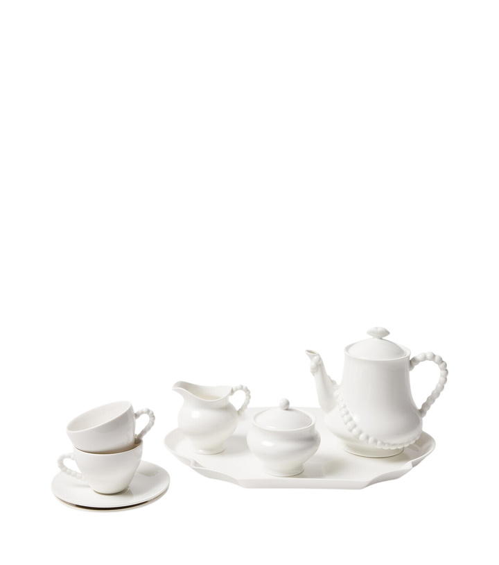 Photo: Serax Les Objets Mouleversants Perle Fine tea set by Wouters & Hendrix