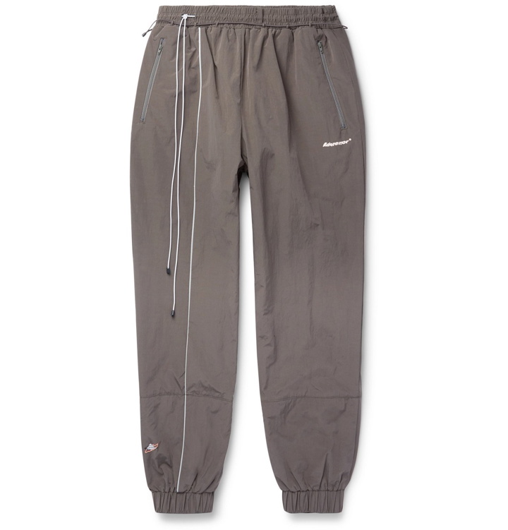 Photo: Ader Error - Tapered Shell Track Pants - Gray