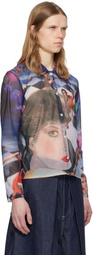SUNNEI Multicolor Sheer Organza Shirt