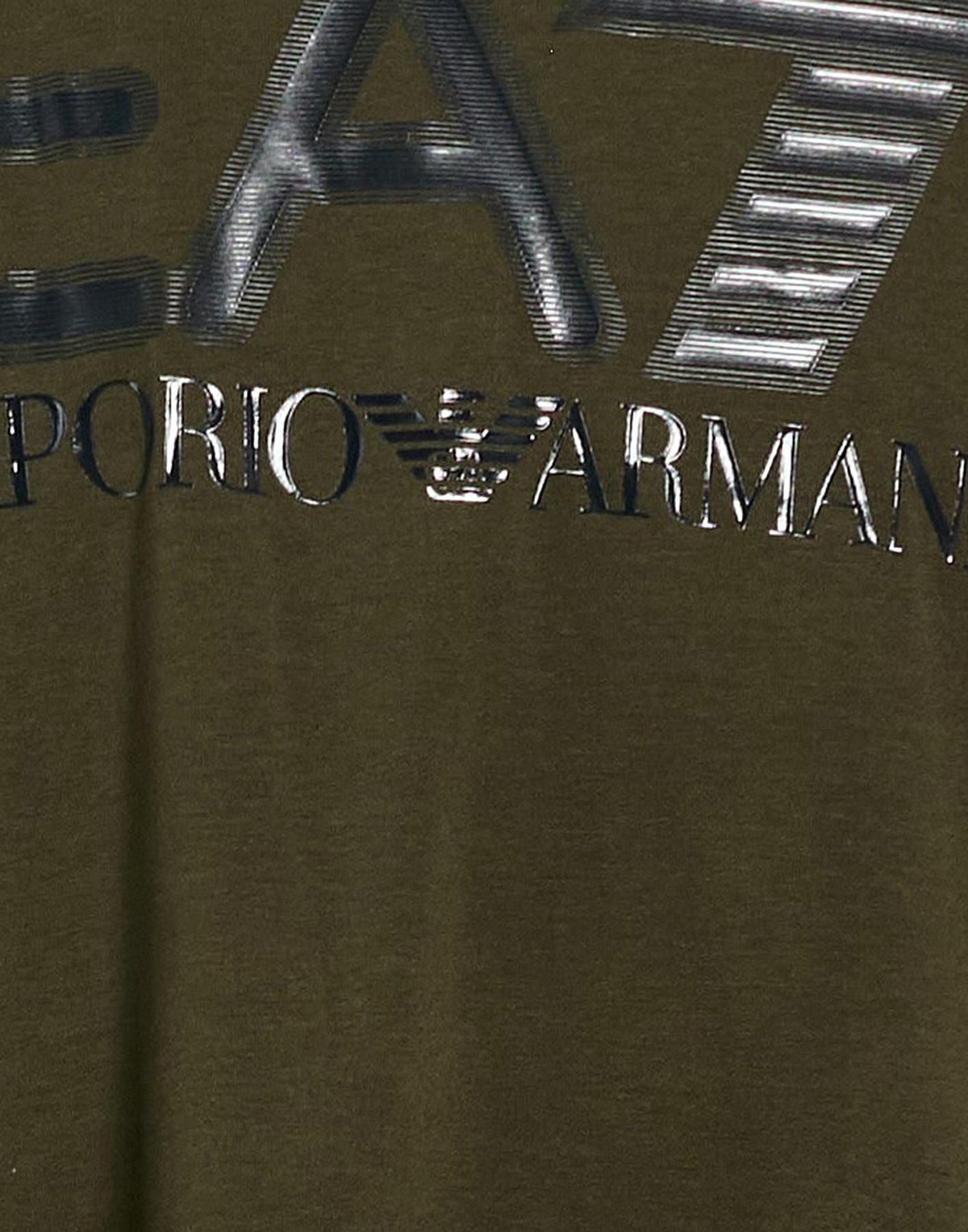 Ea7 Mens T-shirt Military in Green